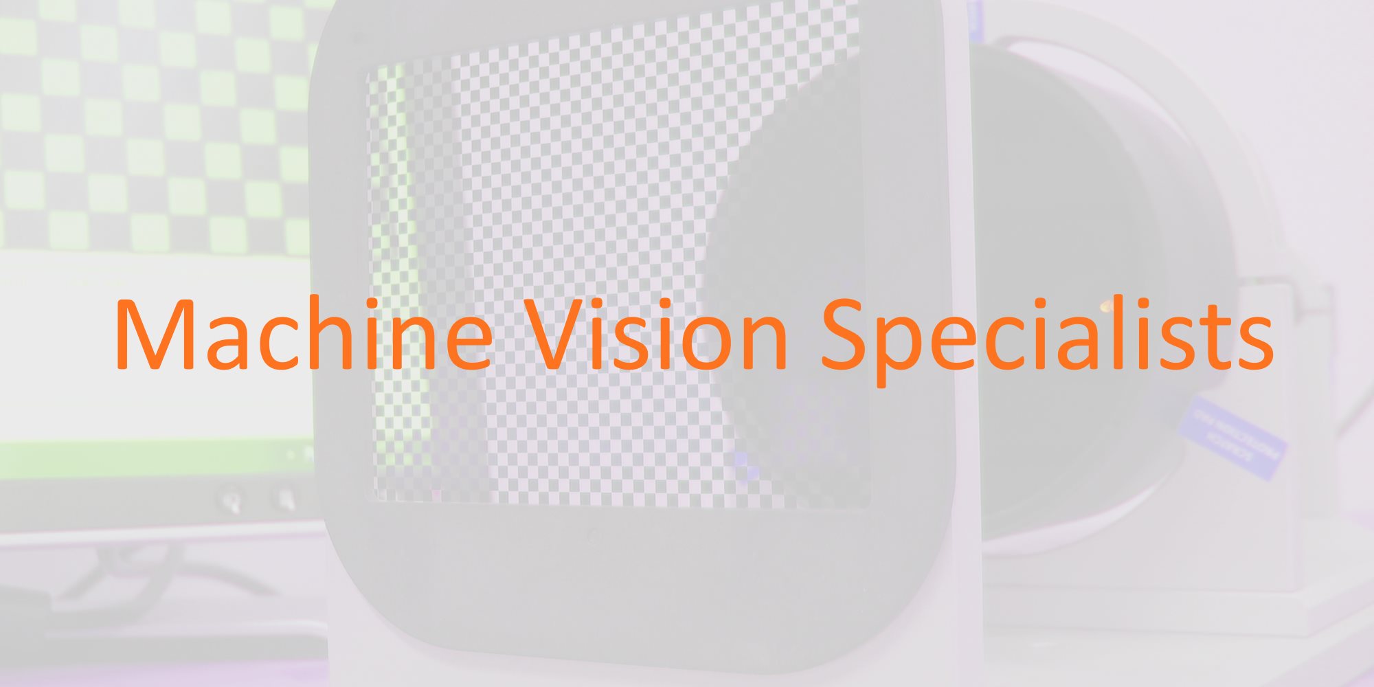Machine vision specialists